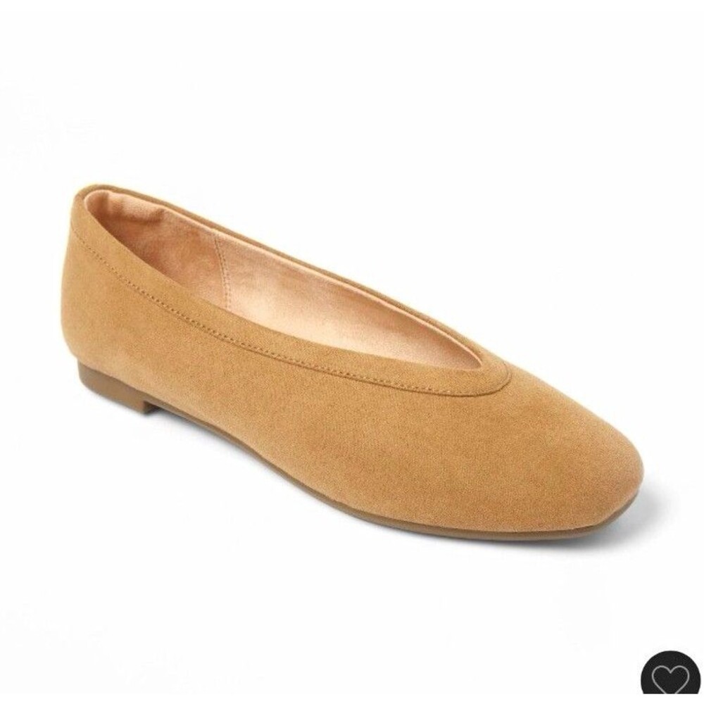 Women's Neve Shoes with Memory Foam Insole - A New Day™ Khaki 10